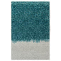 TEPPICH modern Flachgewebe BURST Blau 240 x 340 cm - Blau, Textil (240/340cm) - Novatrend
