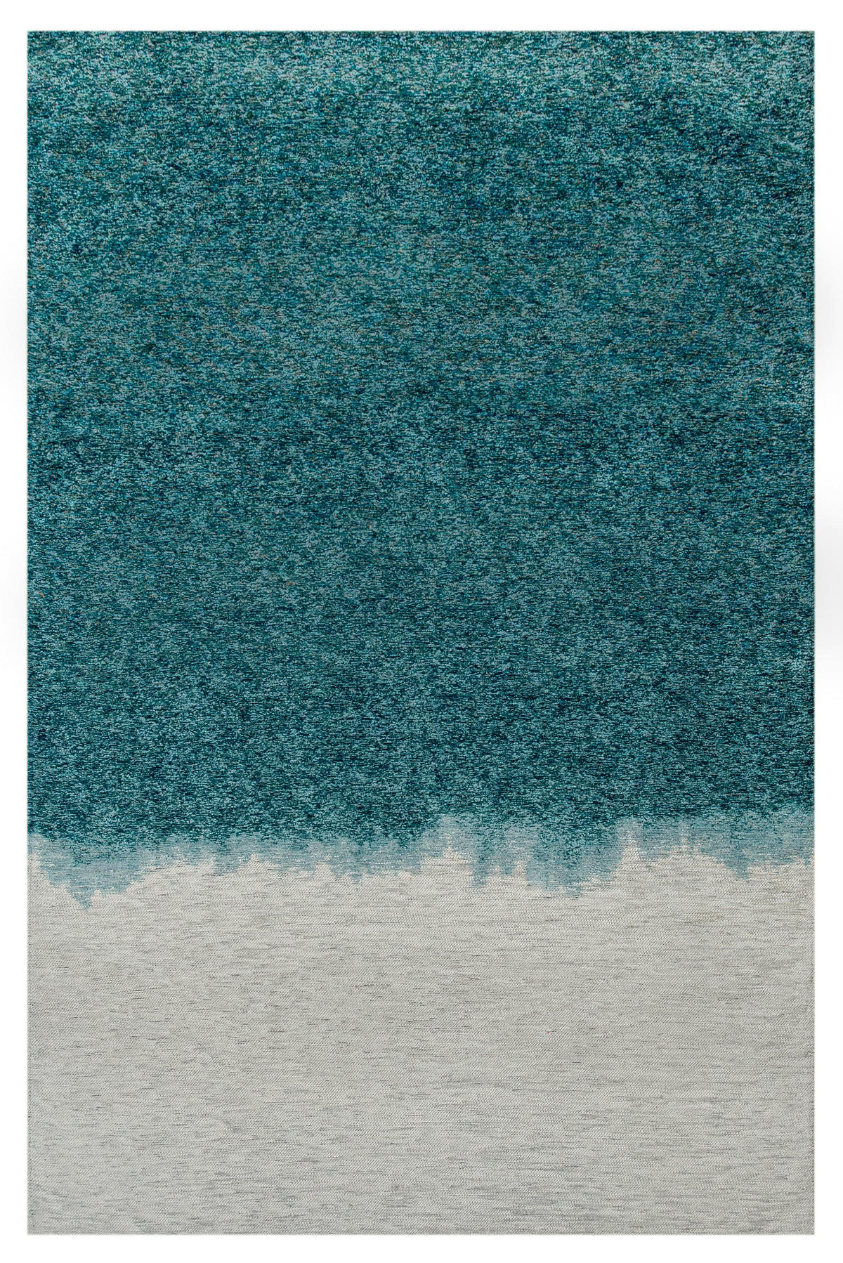 TEPPICH modern Flachgewebe BURST Blau 240 x 340 cm - Blau, Textil (240/340cm) - Novatrend
