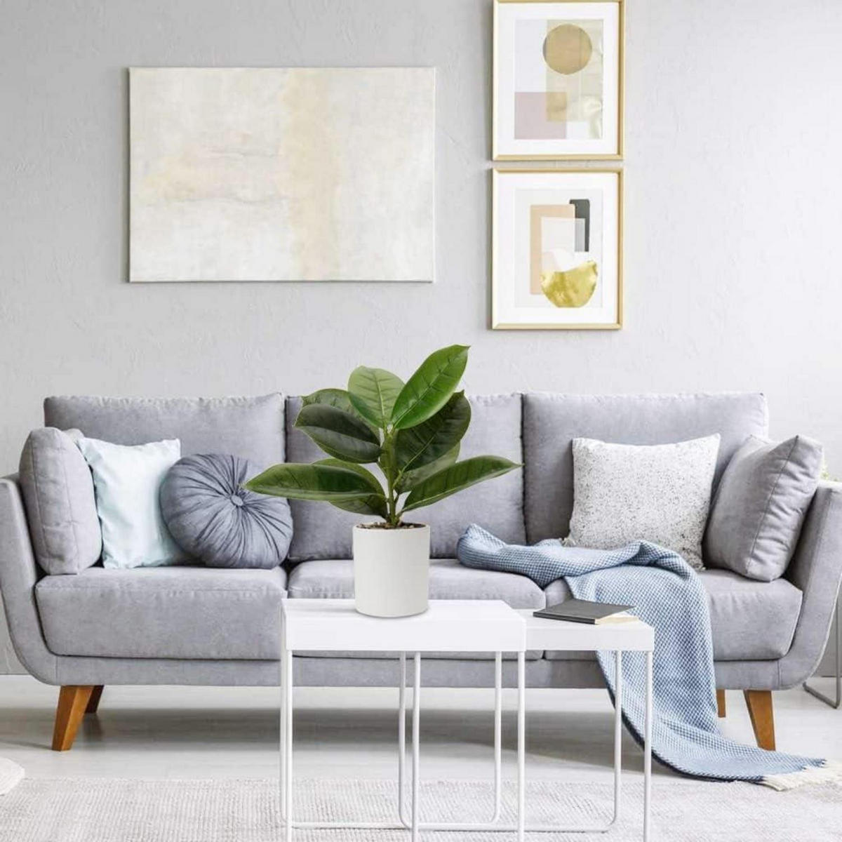 KUNSTPFLANZE Monstera 31 cm - Grün, Kunststoff (32cm)