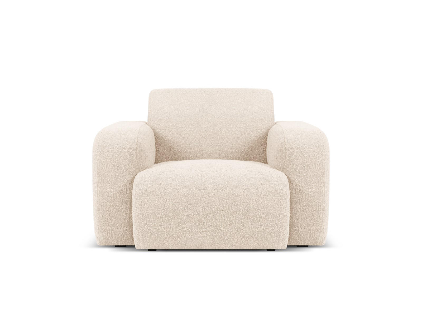 SESSEL Molino aus Boucle beige - Beige, Textil (95/72/105cm) - Micadoni