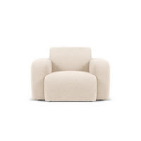 SESSEL Molino aus Boucle beige - Beige, Textil (95/72/105cm) - Micadoni