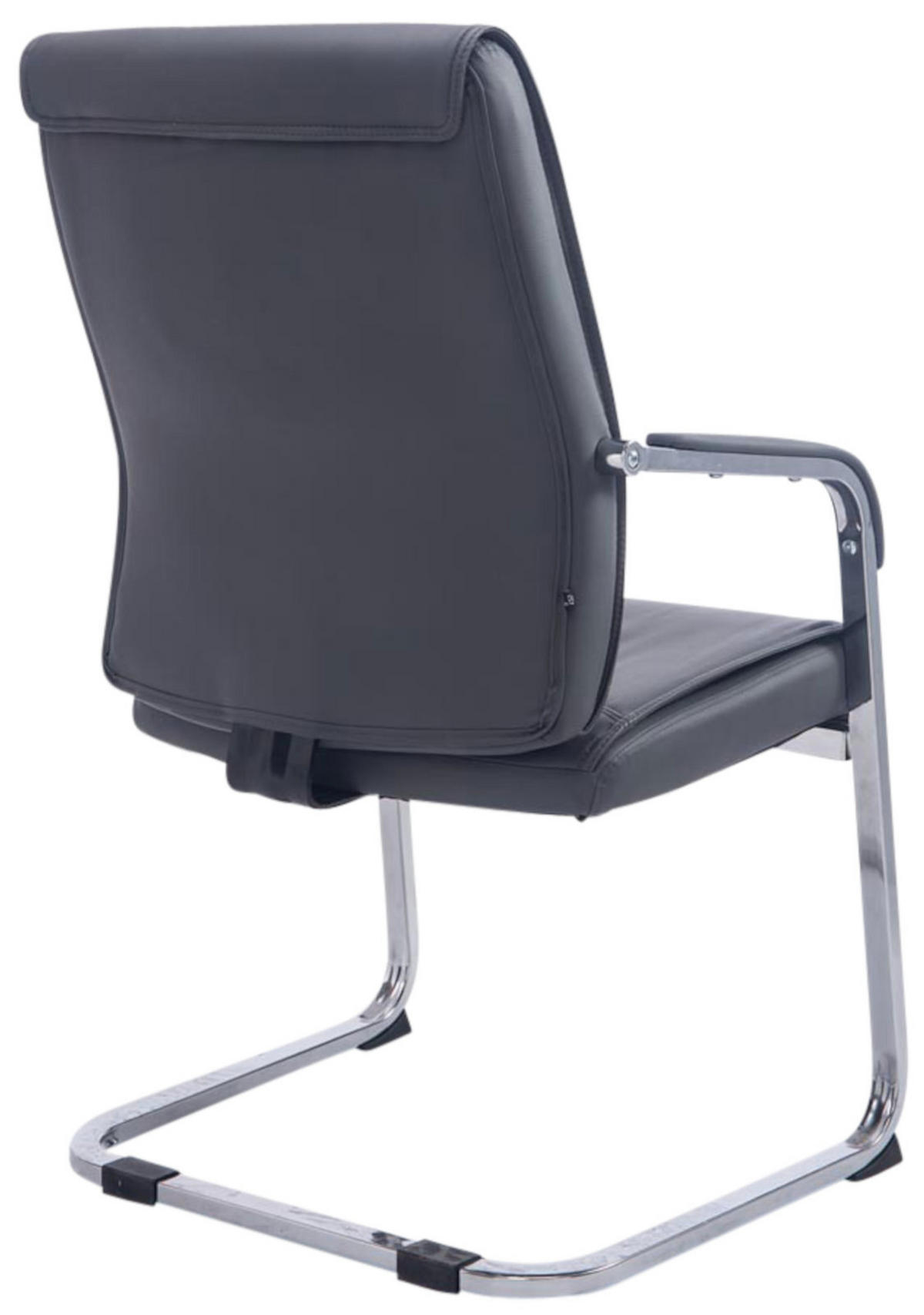 SCHWINGSTUHL 2er Set Lederlook grau - Grau, Textil/Metall (58/102/65cm) - CLP