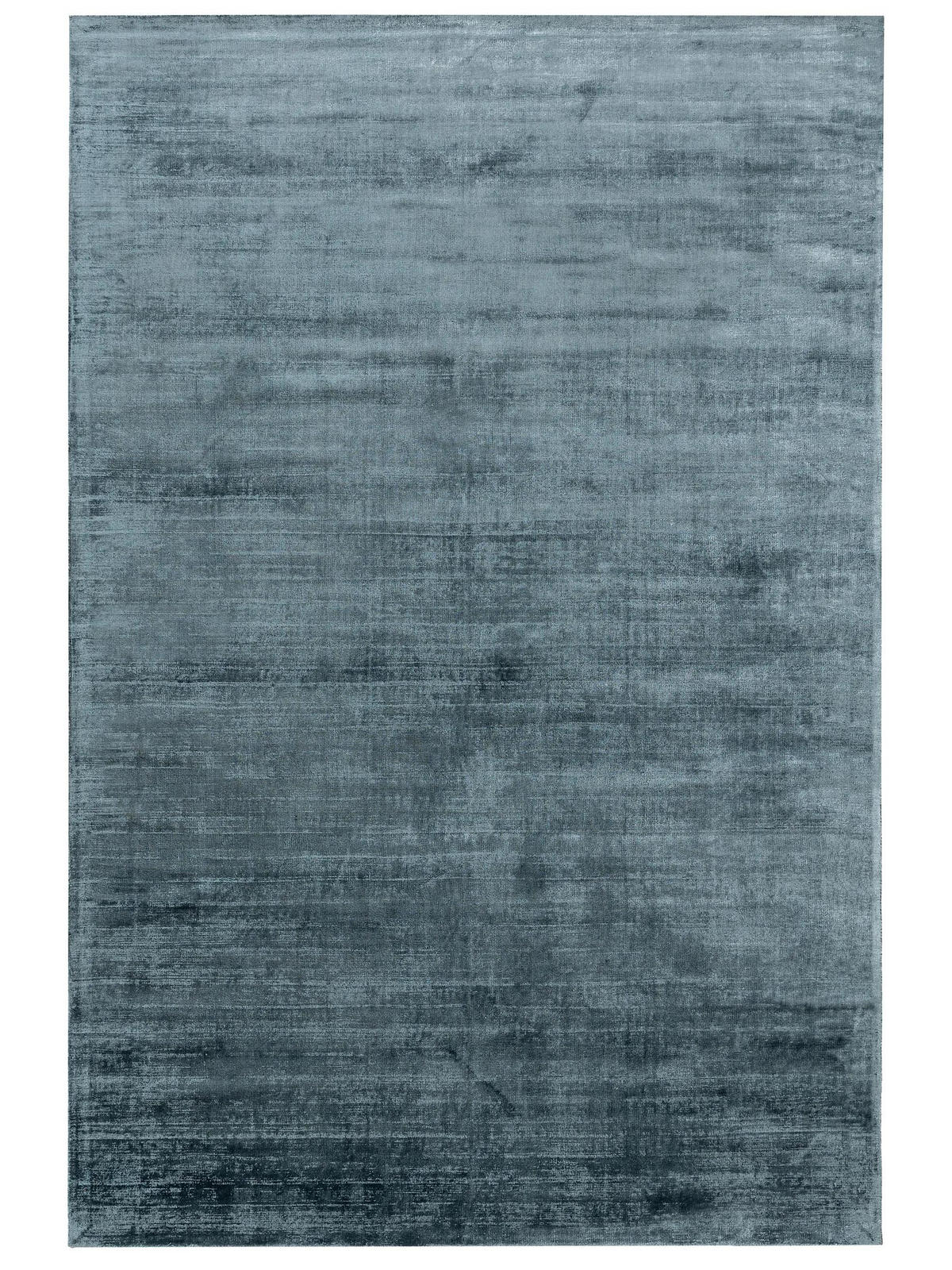 VISKOSETEPPICH Nova Blau 200x300 cm - Blau, Textil (200/300cm) - benuta Pure