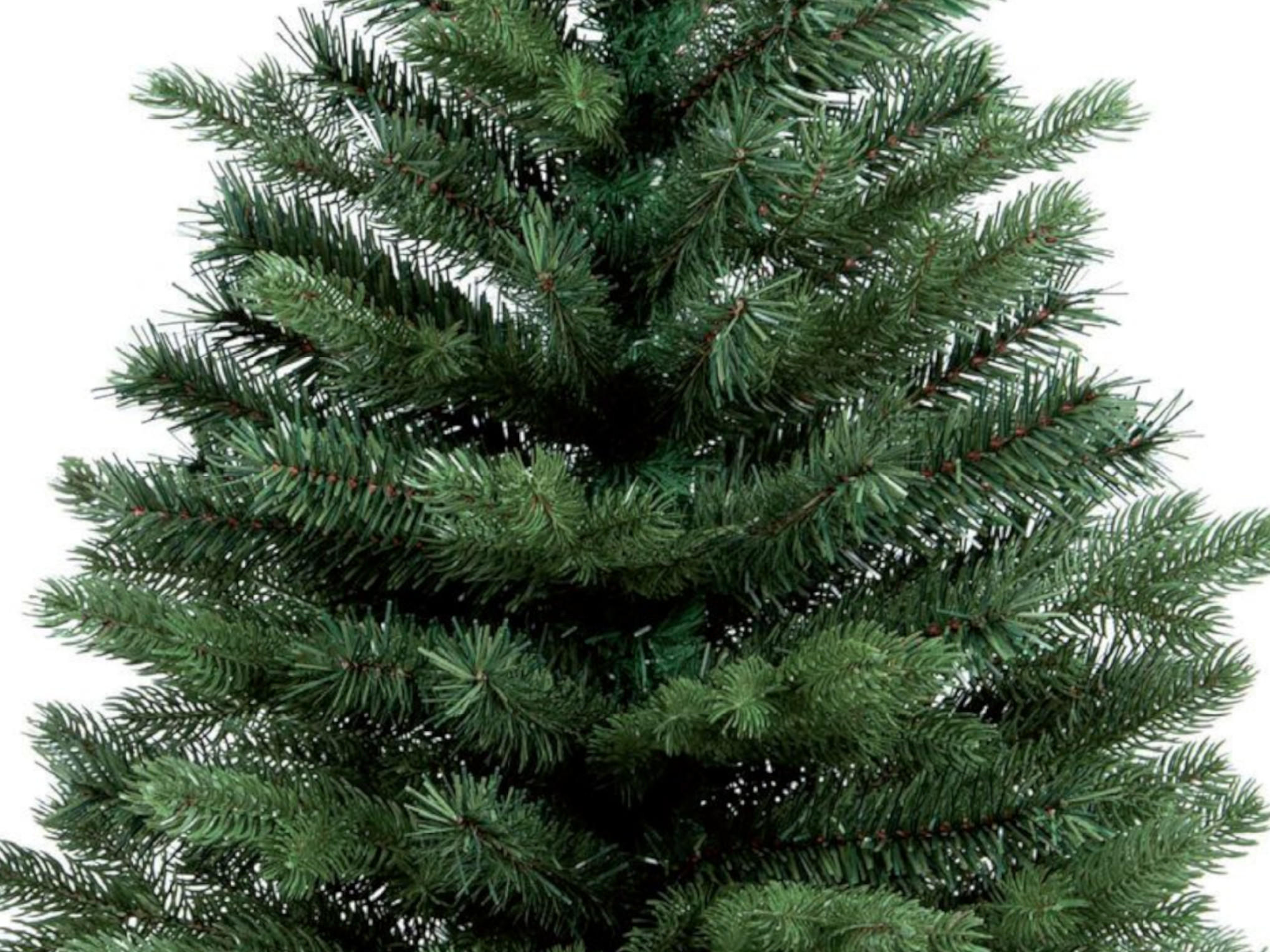 LAALU WEIHNACHTSBAUM künstlich Bernard in Blumentopf 90cm, Tannenbaum Christbaum Kunstbaum Dekobaum mit Metallständer - Grün, Kunststoff (90cm) - LAALU