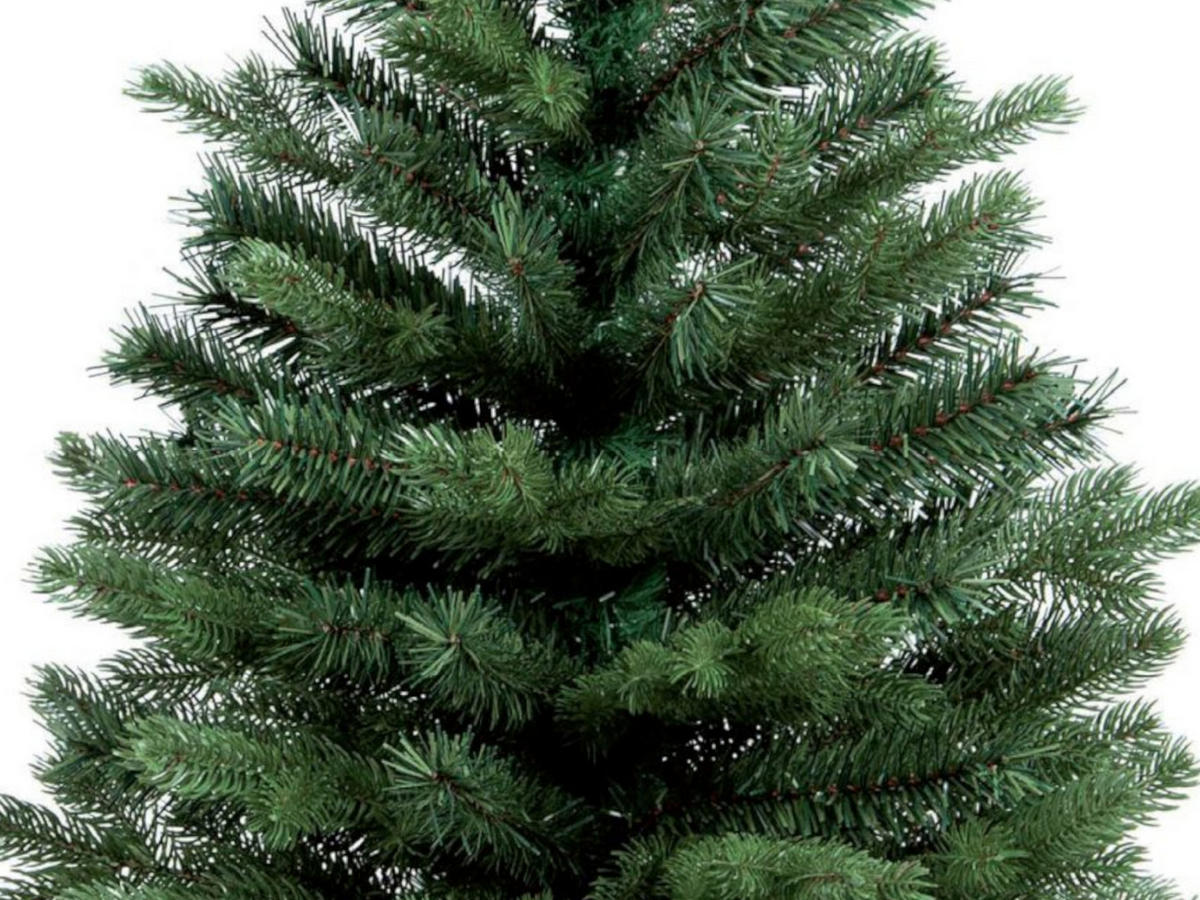 LAALU WEIHNACHTSBAUM künstlich Bernard in Blumentopf 60cm, Tannenbaum Christbaum Kunstbaum Dekobaum mit Metallständer - Grün, Kunststoff (60cm) - LAALU