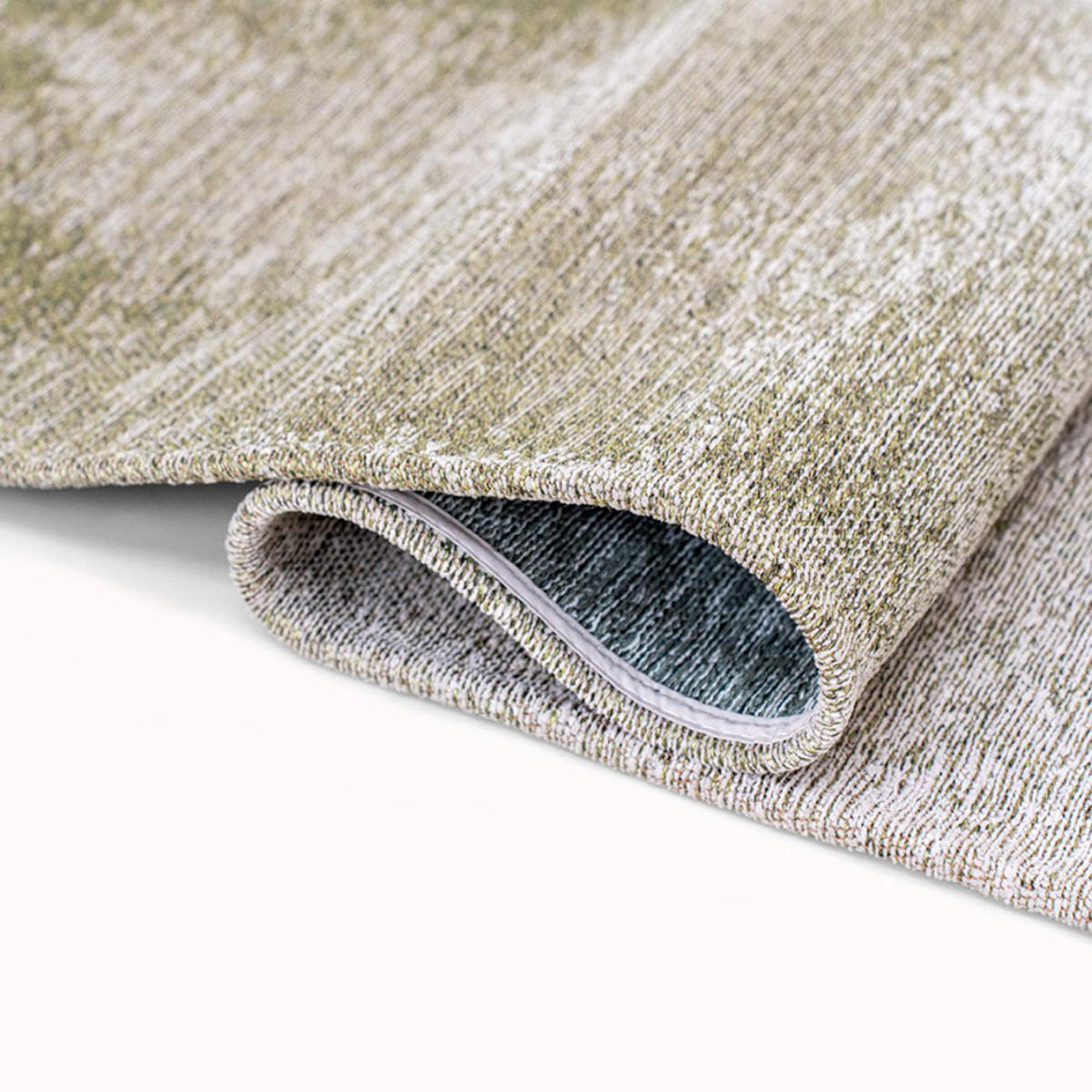 TEPPICH Palm Green Meditation Lagoon 80/150 cm - Grün, Textil (80/150cm) - Louis De Poortere