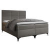 BOXBETT Fava - Grau, Holz/Textil (180/200cm) - MIRJAN24