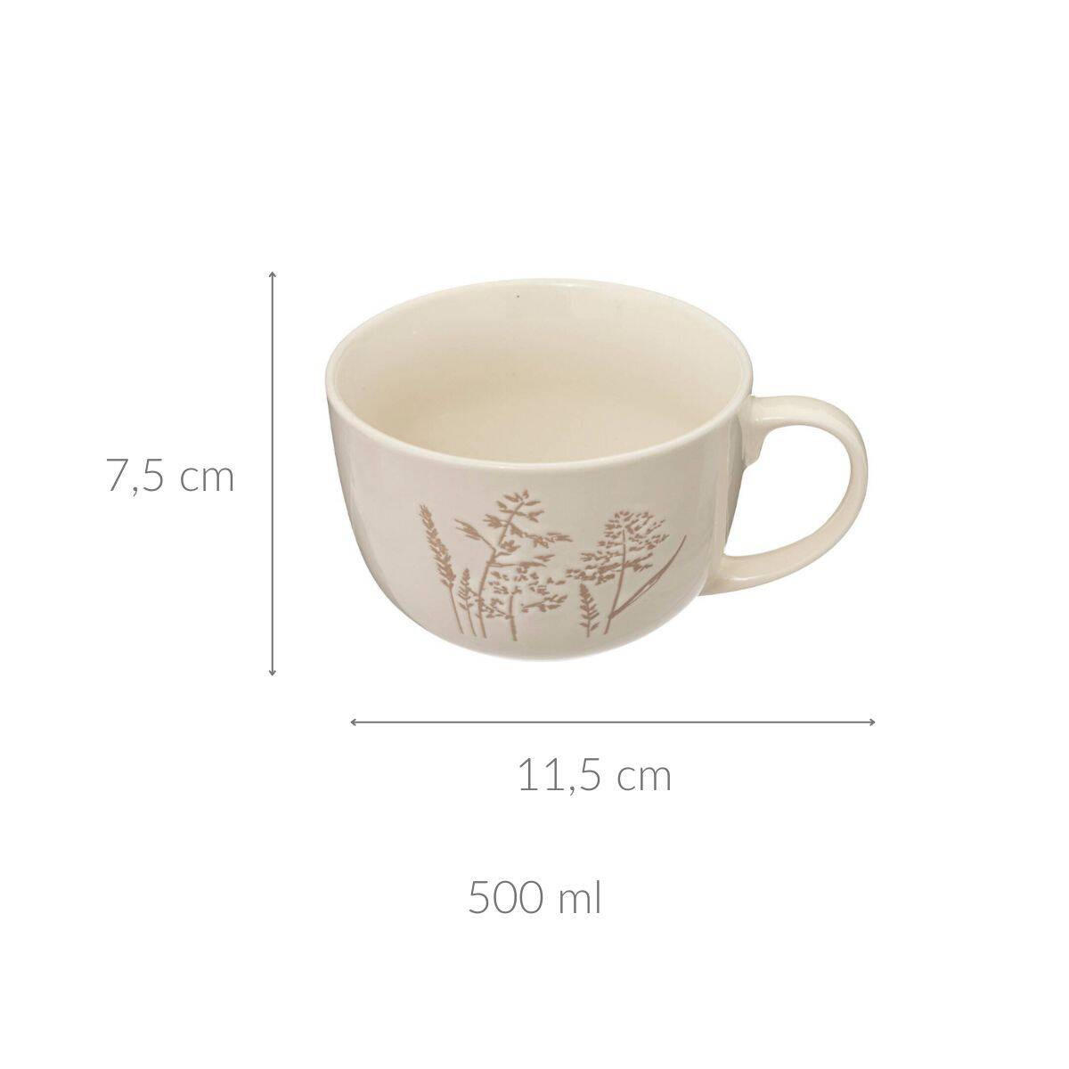 TEEBECHER Elsa 500 ml - Beige, Keramik (11.5L) - Secret de Gourmet
