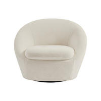 SESSEL mit gerader Rückenlehne - 1 Person - Stoff - Weiß - - Weiß, Textil (88/70/78cm) - Vente-Unique