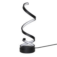 LED TISCHLAMPE Freya 13/13/41 cm - Schwarz, Metall (13/13/41cm) - ZMH
