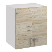 HÄNGESCHRANK mit Abtropffläche G602D eiche bordeaux - Bordeaux, Holzwerkstoff (60/60/31cm) - roe furniture