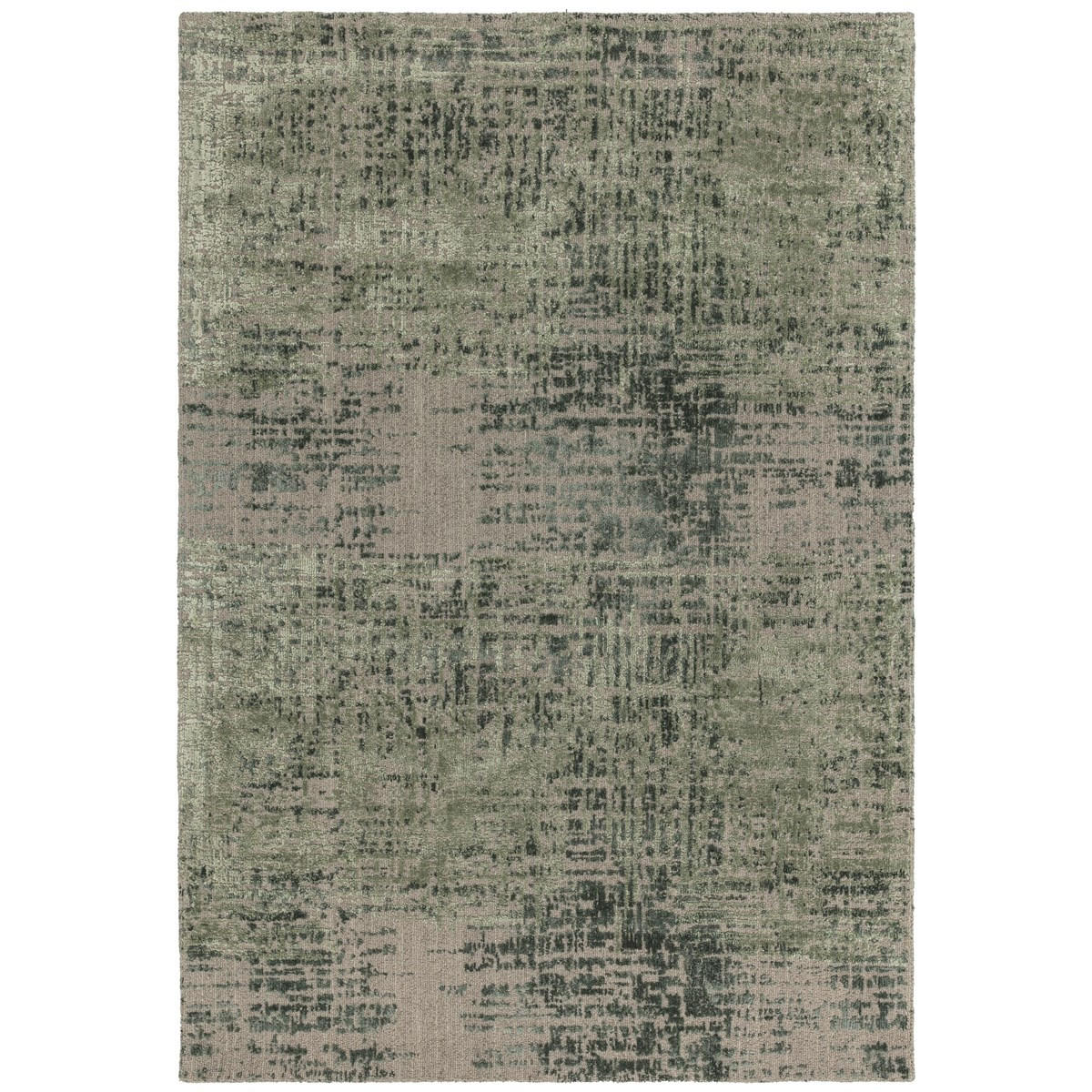 TEPPICH Moderner für Wohn- und Schlafzimmer MILANO Grün 200 x 290 cm - Grün, Naturmaterialien (200/290cm) - Novatrend