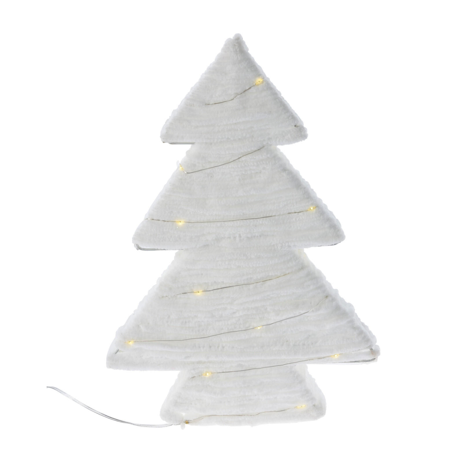 WEIHNACHTSBAUM LED 30 cm - Weiß, Kunststoff (4/30/21cm) - Home Styling Collection