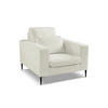 SESSEL Chenille Stoff Beige - Hellbraun/Schwarz, Holzwerkstoff/Textil (93/88/105cm) - Makamii