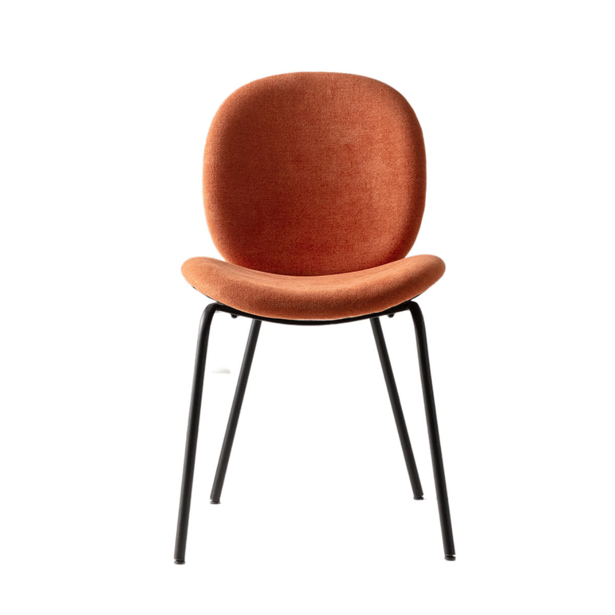 ESSZIMMERSTUHL Cori Rot 45/58/47 cm 2er-Set - Rot, Textil (58/47/45cm) - Calicosy