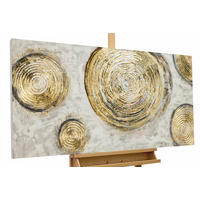 ACRYLBILD HANDGEMALT 120/60 cm - Braun, Holz/Textil (2.02/60cm) - KUNSTLOFT