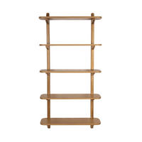 WANDREGAL Hogar Natur Eiche - Naturfarben, Holzwerkstoff (80/160/25cm) - Zuiver