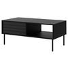 COUCHTISCH Cortina - Schwarz, Holzwerkstoff/Metall (55/100/45cm) - MIRJAN24