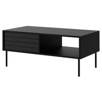 COUCHTISCH Cortina - Schwarz, Holzwerkstoff/Metall (55/100/45cm) - MIRJAN24