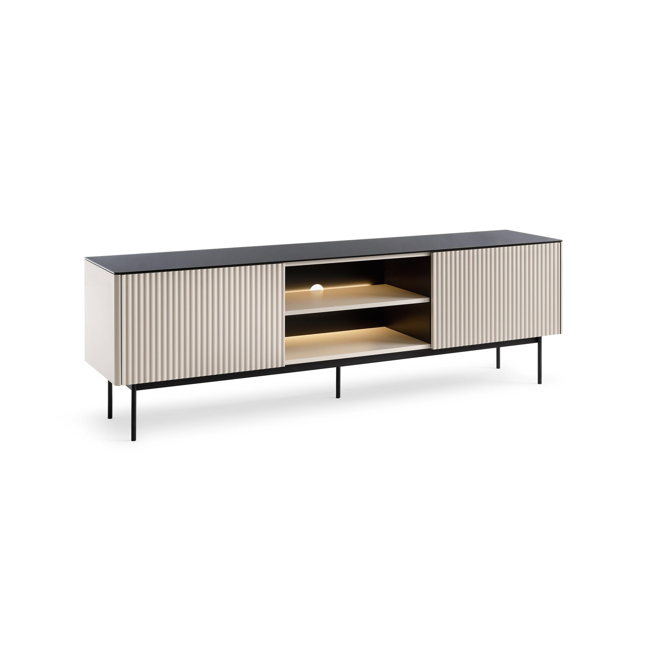 Masseno Lowboard Kaschmir 180x57x39 cm