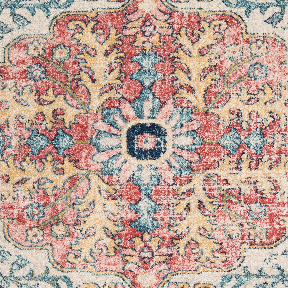 VINTAGE-TEPPICH 160/220 cm Blau - Multicolor, Textil (160/220cm) - LIVABLISS