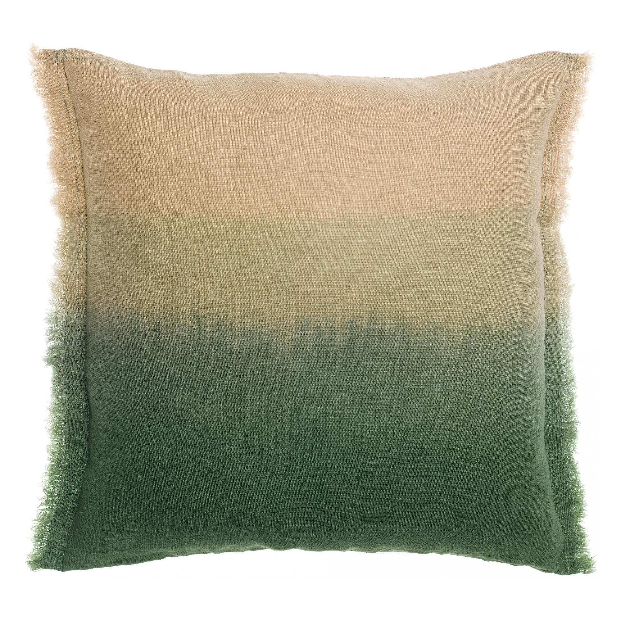 KISSEN Zeff Shade fichte 45 x 45 cm - Grün, Textil (45/45cm) - Vivaraise
