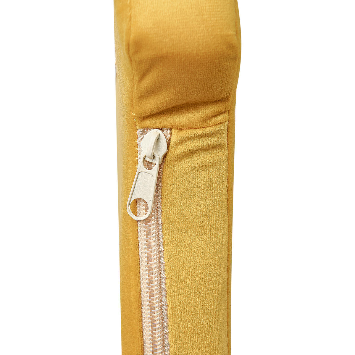 KINDERSESSEL Senfgelb Vega - Gelb/Schwarz, Textil (50/47/44cm) - Beliani