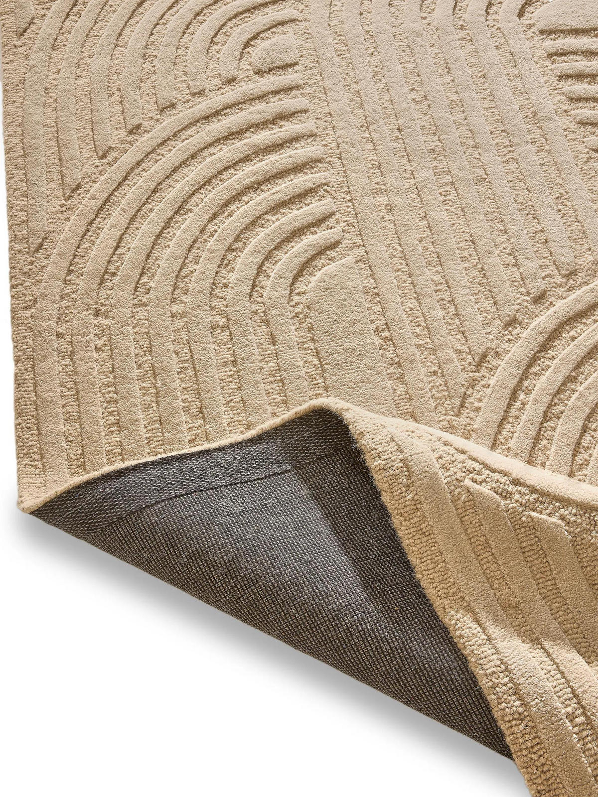 VOLNENA preproga Nuria Bež 120x170 cm - bež, tekstil/naravni materiali (120/170cm) - benuta Pure