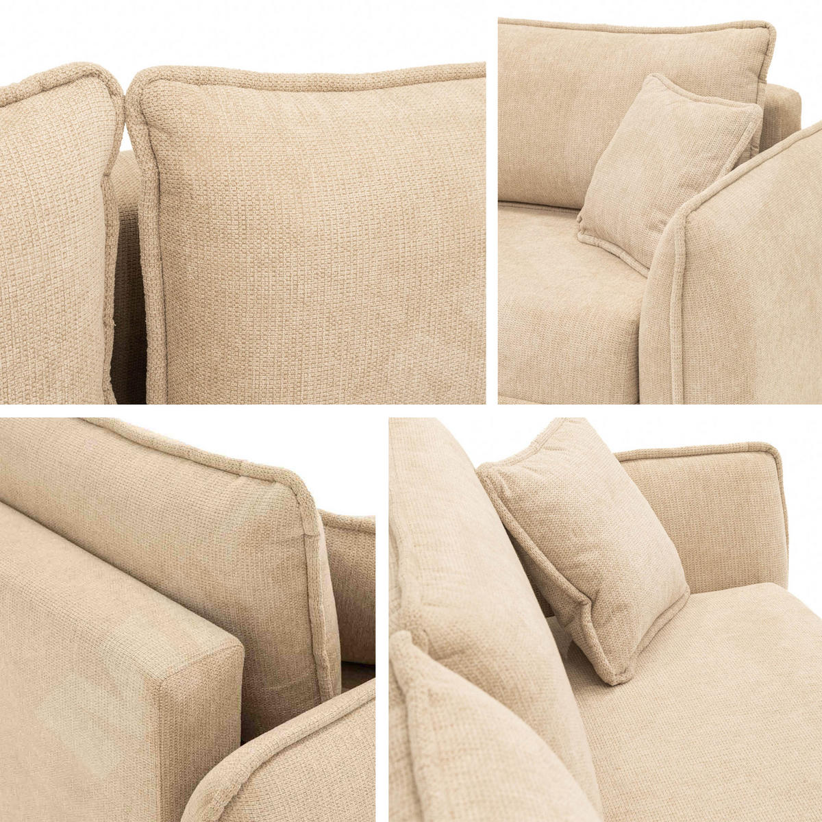 SCHLAFSOFA Moho - Hellbraun/Schwarz, Holz/Kunststoff (250/94/109cm) - MIRJAN24