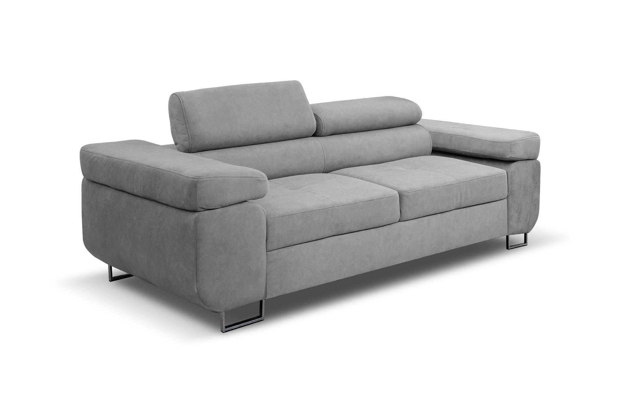 Margaret Hadas24 Sofa Hellgrau 202x87x97 cm