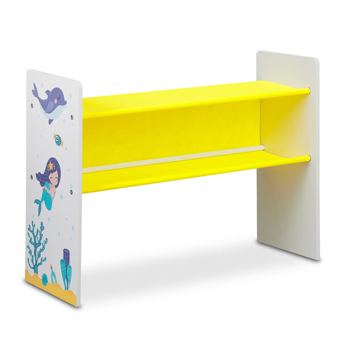 KINDERREGAL - Multicolor, Holzwerkstoff/Kunststoff (82.5/66/29.5cm) - Relaxdays