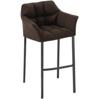 BARHOCKER Damaso 110x64x48 cm braun - Braun, Textil (64/110/48cm) - furnicato