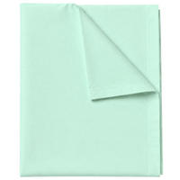 BETTTLAKEN ohne Gummizug 140x250 cm, Betttuch aus 100% Baumwolle, Vielseitig verwendbares Haustuch - Mint - Mintgrün, Textil (140/250cm) - Carpe Sonno