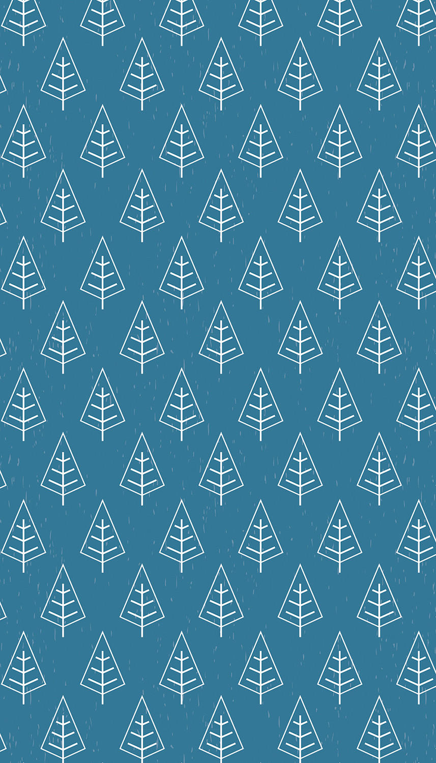 VERDUNKELUNGSROLLO 80x140 cm Bäume im Regen - Weiß, Textil (80/140cm) - TULUP