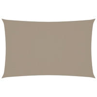 SONNENSEGEL Oxford-Gewebe Rechteckig 2x5 m Taupe - Taupe, Textil (500/200cm) - furnicato