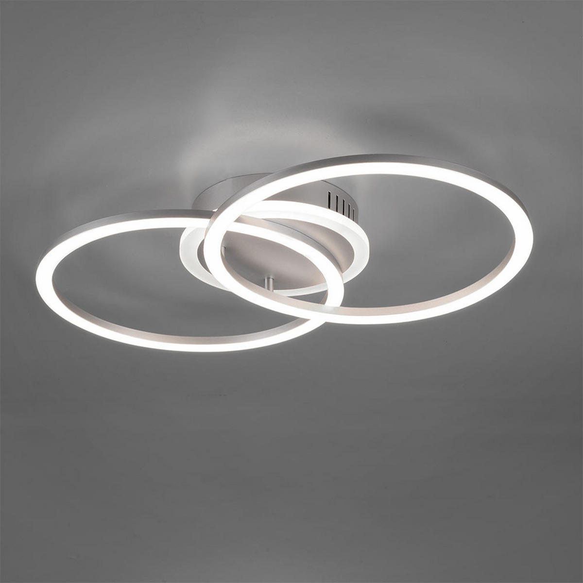 LED DECKENLEUCHTE Venida Silber Metall - Silberfarben, Metall (30/50/7cm)