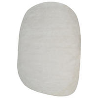 TEPPICH Cremeweiß 200/300 cm Viskose Mitha - Creme/Weiß, Textil (200/300cm) - Beliani