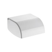 WC-PAPIERHALTER Edelstahl 1.4301 pulverbeschichtet weiß - Weiß, Metall (13/6.5/14cm) - Delabie
