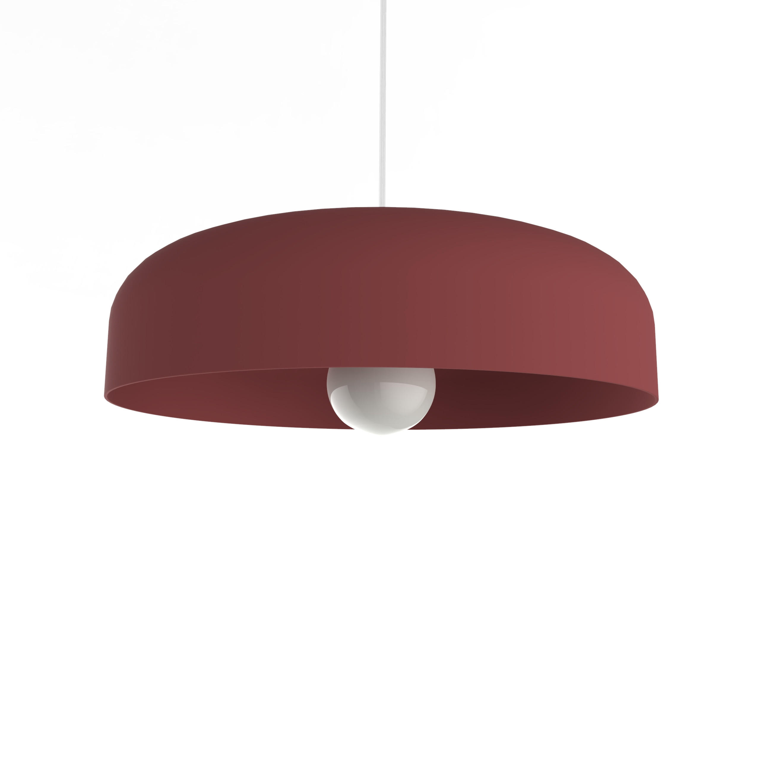 Lumicom Hängeleuchte Rot 40x10x40 cm