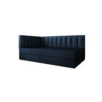 BOXBETT Adelle VII Dunkelgrau 90x200 cm - Dunkelgrau, Textil (90/200cm) - B&B Home