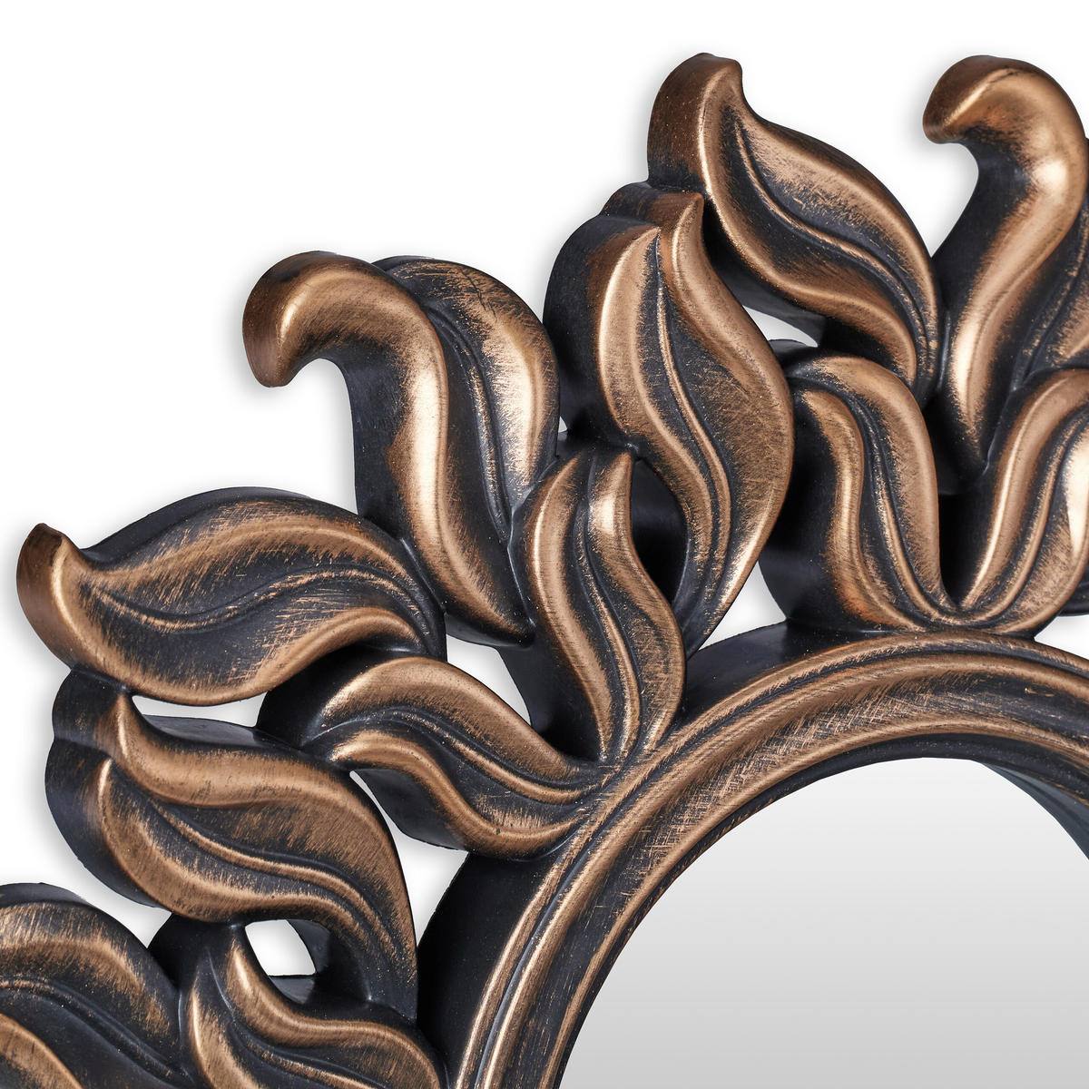 3XZRKADLÁ - medená, plast/sklo (24/24/2cm) - Relaxdays