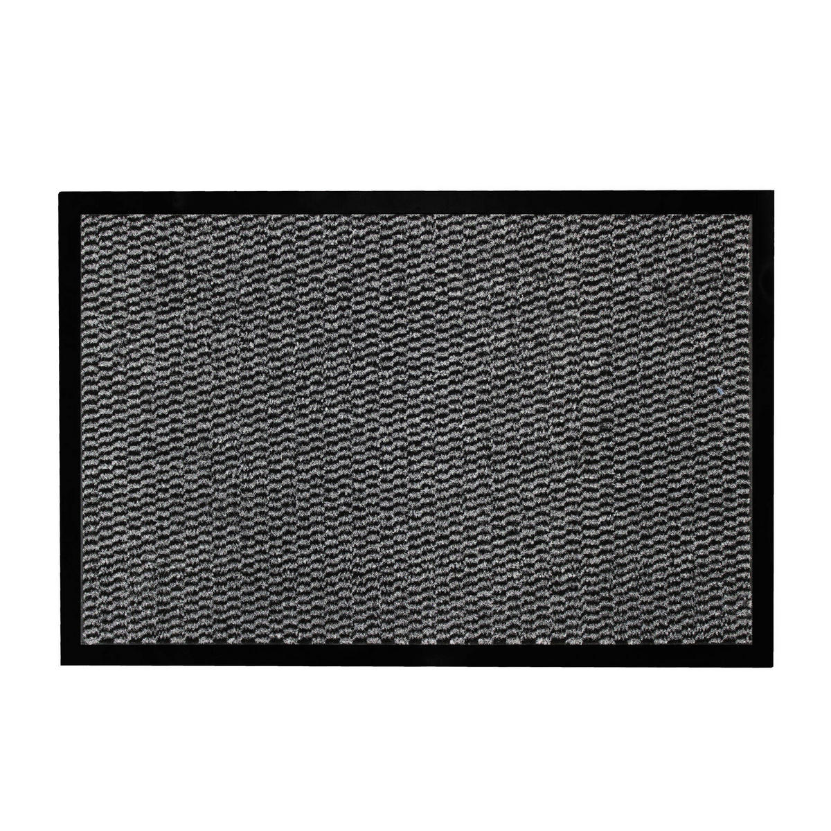 EINGANGSMATTE Staubabweisend 40/60 cm - Anthrazit, Kunststoff (40/60cm) - Douceur d´intérieur