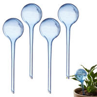 BEWÄSSERUNGSKUGELN Blau 4er-Set PVC 27 cm - Blau, Kunststoff (8/27/8cm) - Relaxdays