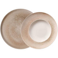 PIZZA- UND PASTA-SET Savora braun 8er Set - Braun, Keramik (1/1/1cm) - Ritzenhoff Breker