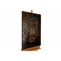 METALLBILD Braun 60/90 cm - Braun, Metall (4.5/90cm) - KUNSTLOFT