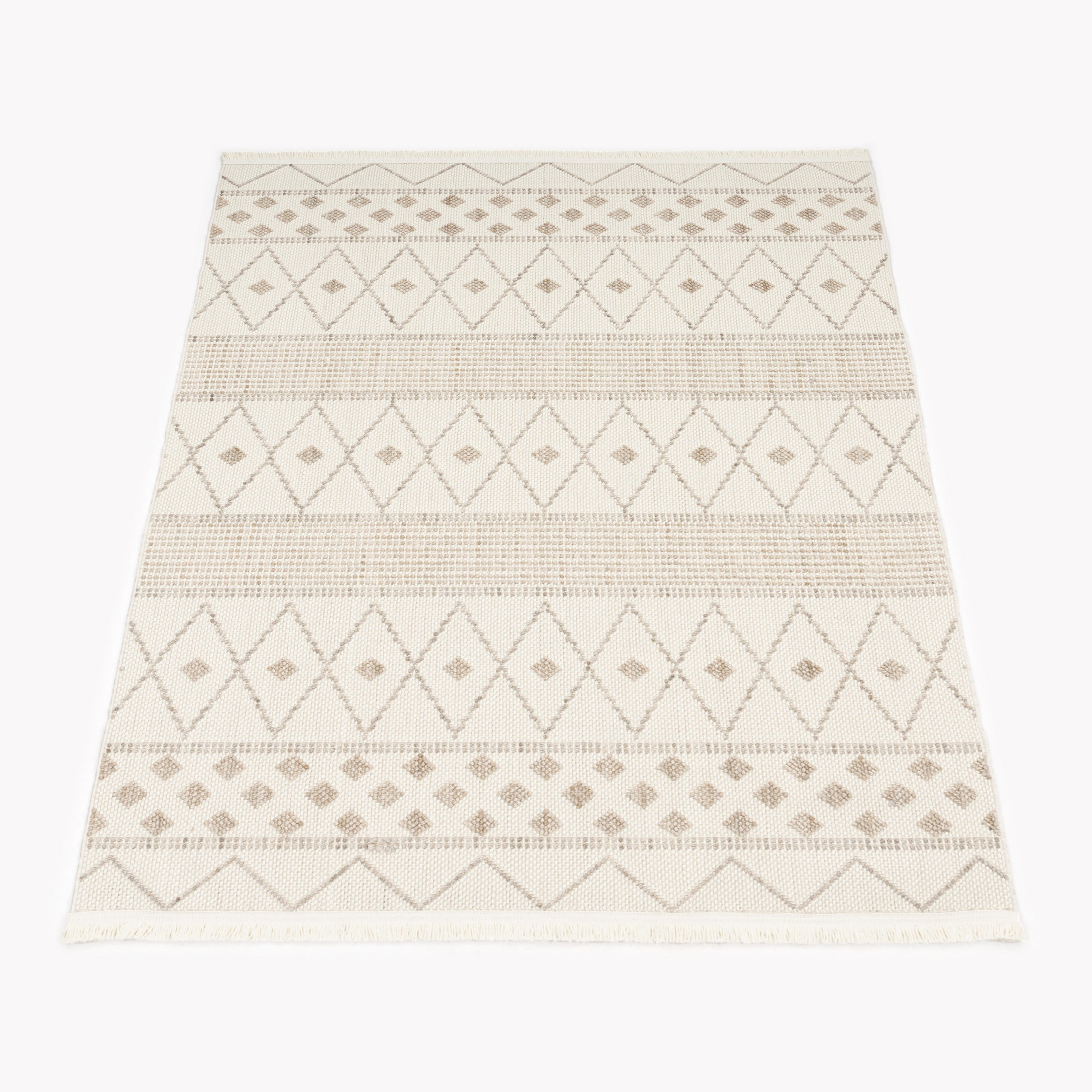 KURZFLORTEPPICH 240/340 cm Buckman 466 - Creme, Textil (240/340cm) - Paco Home