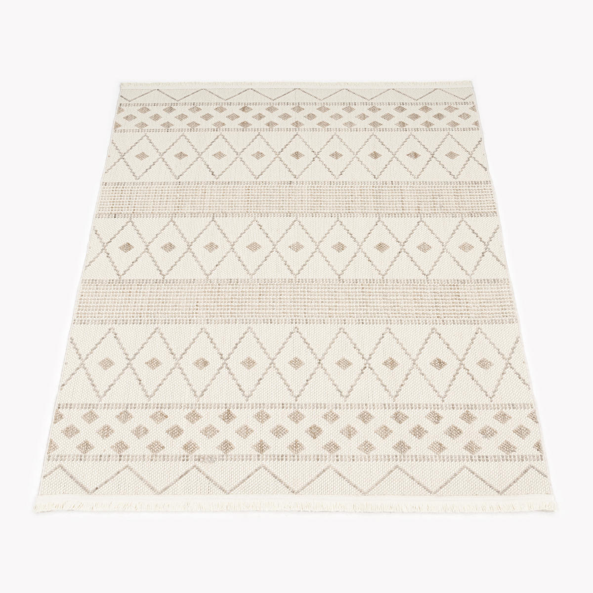 KURZFLORTEPPICH 240/340 cm Buckman 466 - Creme, Textil (240/340cm) - Paco Home