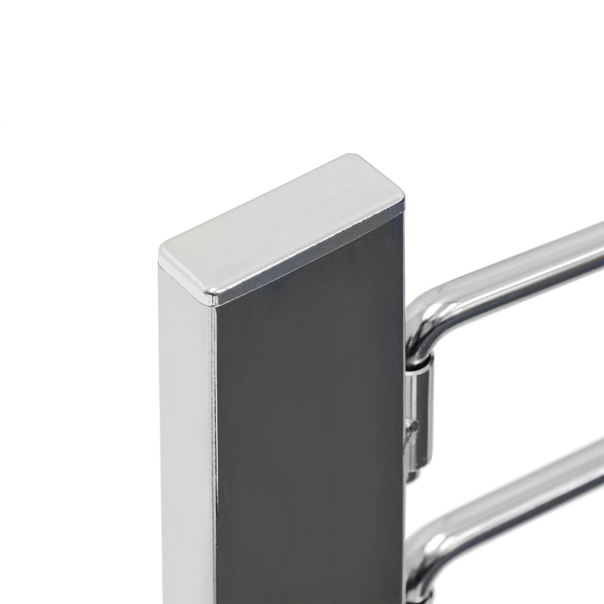 HANDTUCHSTÄNDER - Silberfarben, Metall (18/78/25cm) - Relaxdays