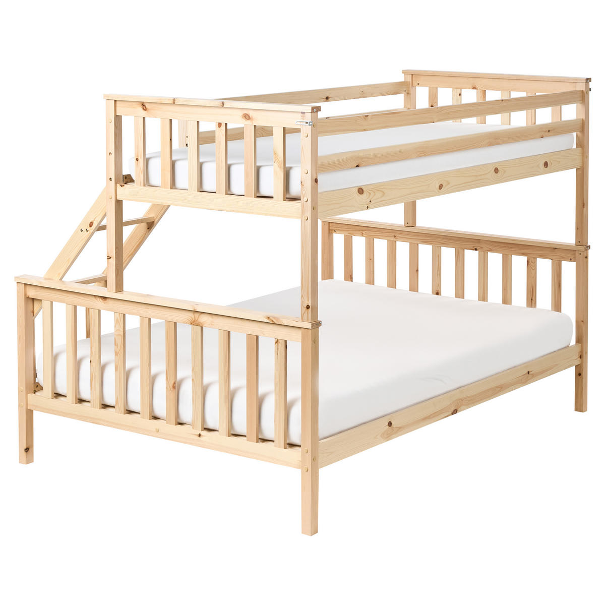 HOCHBETT 90-140/200 cm Hellbraun Bierne - Hellbraun, Holz (140/200cm) - Beliani