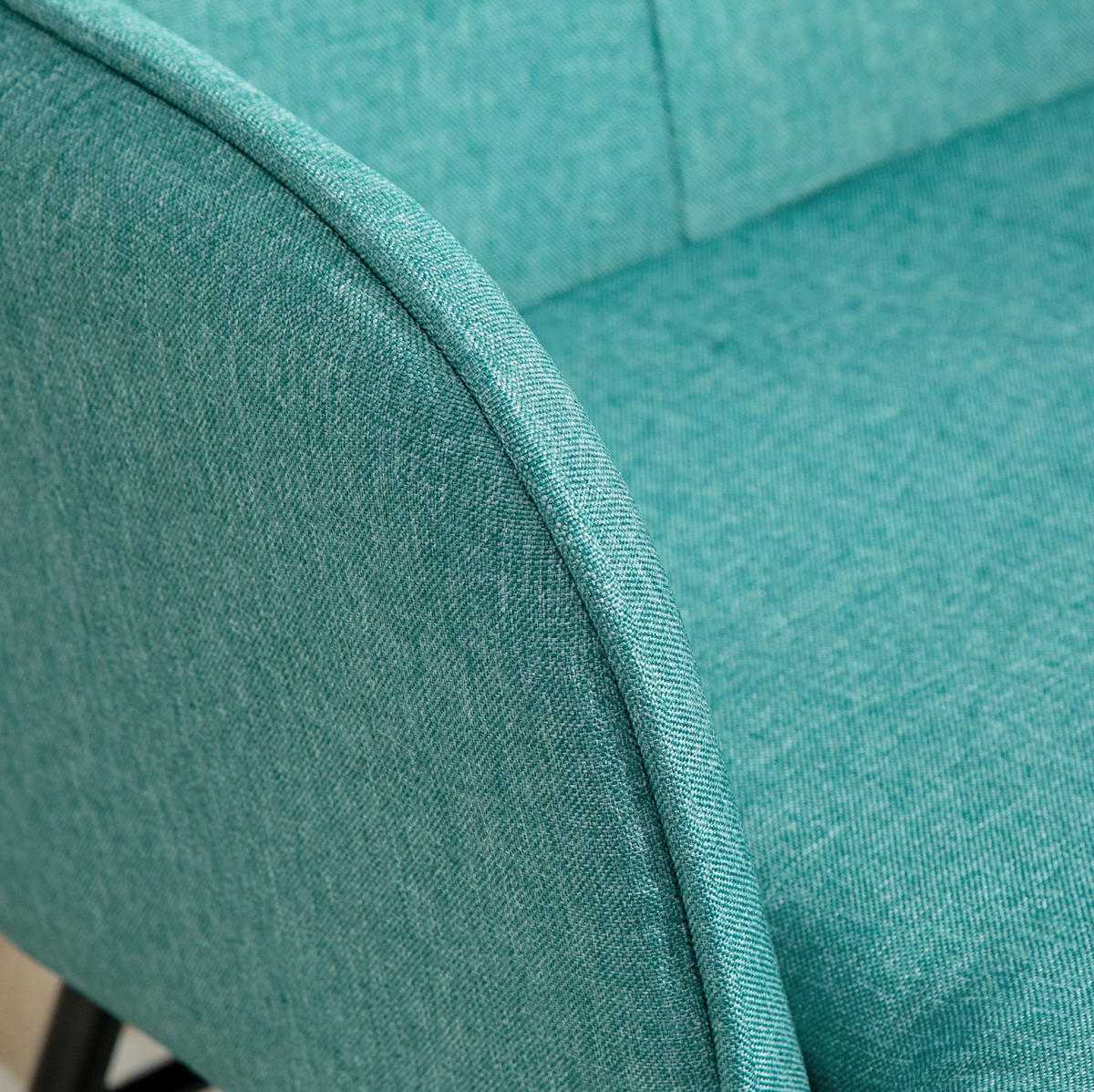 SCHAUKELSTUHL Polyesterbezug mit Hocker 64/89/90 cm Dunkelgrün - Dunkelgrün, Textil (89/90/64cm) - Redom
